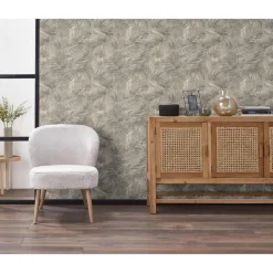 Kwantum Behang Mila Taupe