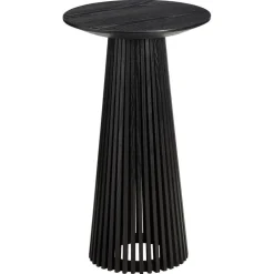 Kwantum Bijzettafel Latera Zwart ø 35x60 Cm