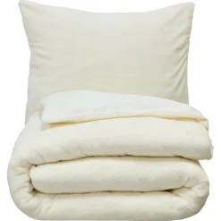 Kwantum Dekbedovertrek Teddy Zand 240x220 Cm