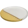 Kwantum Dinerbord Ivo Oker - ⌀26,8cm