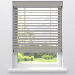 Kwantum Fenstr Bamboe Jaloezie Wessel Off White 50mm