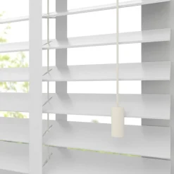 Kwantum Fenstr Houten Jaloezie Hein Off-White 50mm