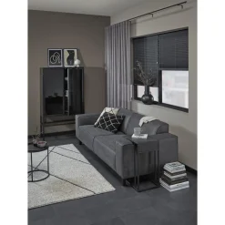 Kwantum Fenstr Plissé Mara Zwart Lichtdoorlatend