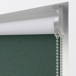 Kwantum Fenstr Rolgordijn Noor Donker Groen Verduisterend