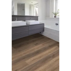 Kwantum 2in1 Klik PVC Fender Eiken Met Geïntegreerde Ondervloer