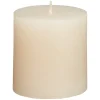 Kwantum Kaars Rustiek Ecru 7x7 Cm