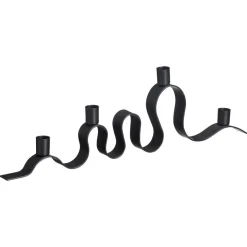 Kwantum Kandelaar Wave Zwart