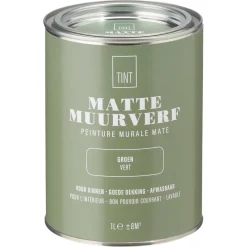 Kwantum Muurverf Mat Groen 1 L
