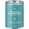 Kwantum Muurverf Mat Turquoise 1 L
