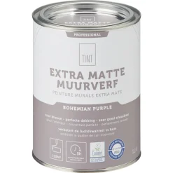 Kwantum Muurverf Professional Bohemian Purple 1 L