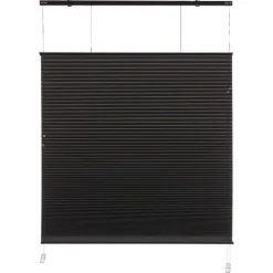 Kwantum Plisségordijn Dae Zwart 80x175 Cm