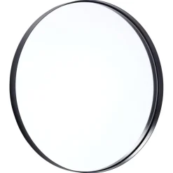 Kwantum Spiegel Verona Zwart 58 Cm