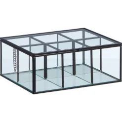 Kwantum Theedoos Glas Zwart