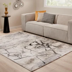 Kwantum Vloerkleed Impact Grijs 160x230 Cm