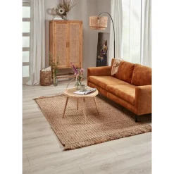 Kwantum Vloerlamp Cilen Zwart Bruin